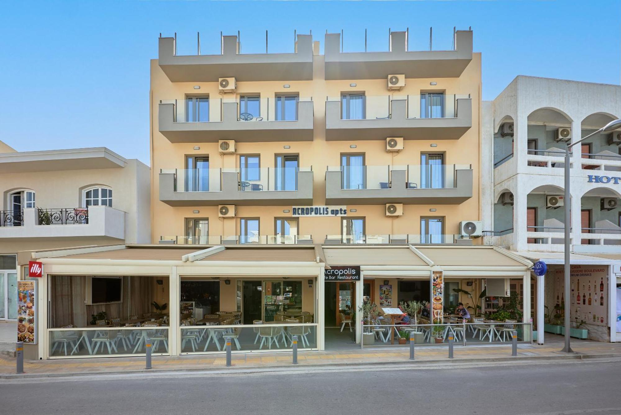 Acropolis Apartments Херсониссос Экстерьер фото
