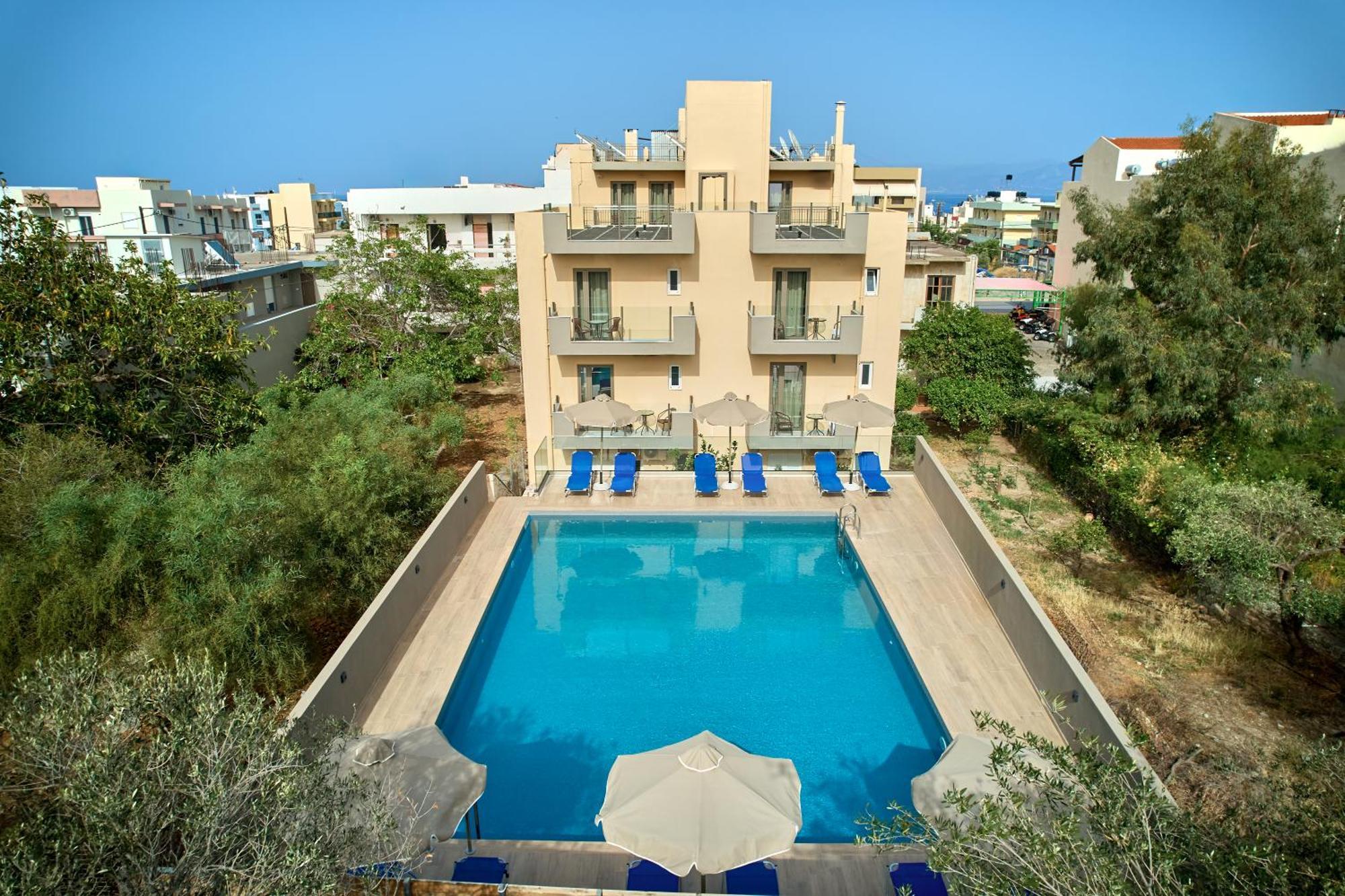 Acropolis Apartments Херсониссос Экстерьер фото